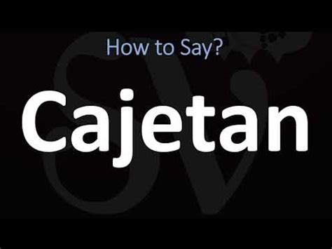 how to pronounce cajetan|correct pronunciation of new orleans.